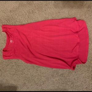 Hot pink athletic tank
